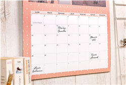 Calendrier 12 pages Grand Format (A3)